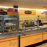 Lajes Field restaurant food display